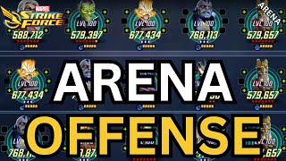 THE ONLY 3 TEAMS YOU NEED TO DOMINATE ARENA!! | Arena | MARVEL Strike Force