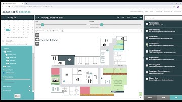 Booking workspaces & resources from a browser app