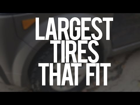 The Largest Tires Installed on my Honda Element - 225-75-16 - General Grabber AT2