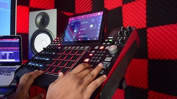 AKAI MPC X BEAT MAKING VIDEO