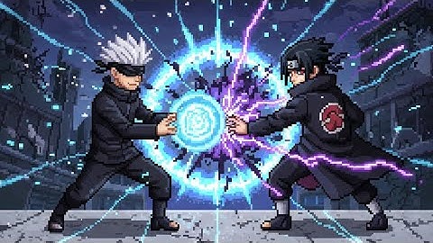 Gojo Siz Eyes OP VS Sasuke Final OP in Jump Force Mugen