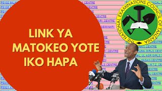#Matokeo Ya Kidato Cha nne|Cha Pili 2020|na darasa la nne (2020/2021); ...LINK HIPO CHINI HAPA..