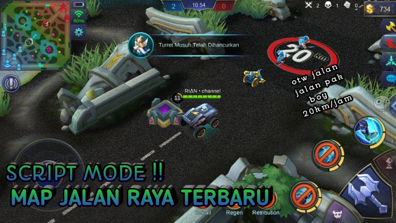 Map script mobile legends | Jalan Raya - YouTube