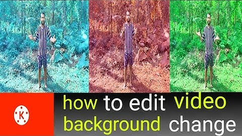 how to edit video background change in bangla#background #kinemaster #editing #video #bangla #