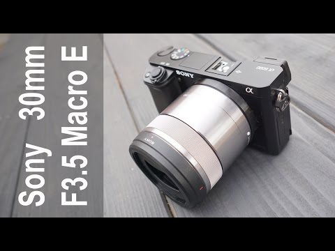 Sony 30mm f3.5 Macro Lens Tested and Reviewed on the Sony a6000 a6300 Camera