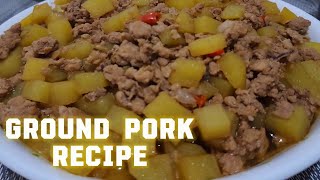 Try this on your Ground Pork Recipe!