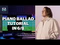 Hot to make a piano pop ballad beat in 68  music production tutorial