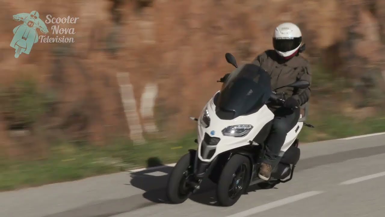 Piaggio MP3 310cc New Scooter Launch Test Ride - 2024
