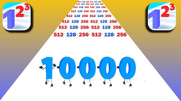 Top Video Tiktok Game Number Masters Gameplay Android,iOS All Levels Satisfying Mobile Games Trailer