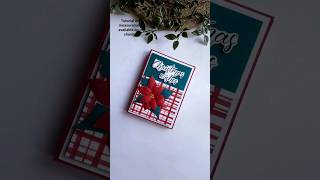 DIY CHRISTMAS GREETING CARD IDEA #handmadecards #christmasgreetingsvideo #diyideas #cardmaking