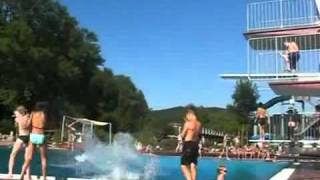 FreeStyle Im Schwimmbad