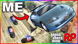 The FUNNIEST Cop Chases Ever... GTA RP TROLLING