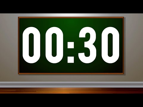 30 Second Timer with Pop Music for Kids 🎵 Fun Timers for Classrooms