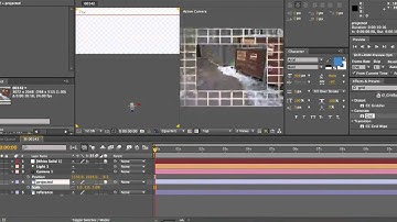 Camera Projection - After Effects - Part 1