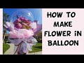 Bobo Balloon bouquet/How to make bouquet in balloon//Balloon Bouquet/Personalized balloon