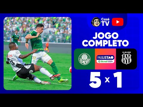 AO VIVO E COM IMAGENS: PALMEIRAS X PONTE PRETA | QUARTAS DE FINAL | PAULISTÃO 2024