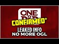 One dd leak confirmed no more ogl