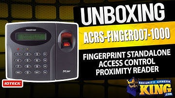 Unboxing - ACRS-Finger007 - Fingerprint Standalone Access Control Proximity Reader