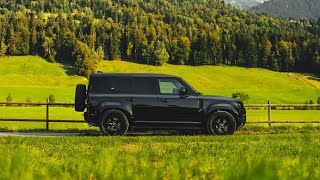 All Black Land Rover Defender V8 | Exterior, Interior &amp; Sound