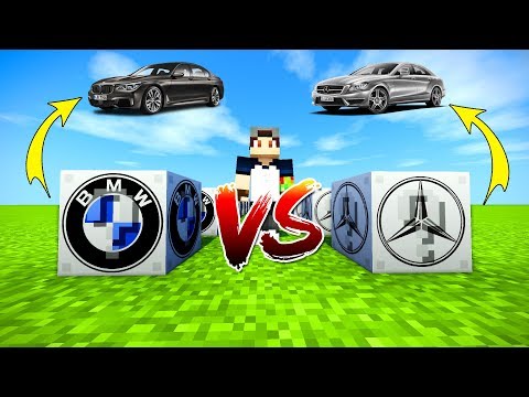 BMW VS MERCEDES ŞANS BLOKLARI - Minecraft