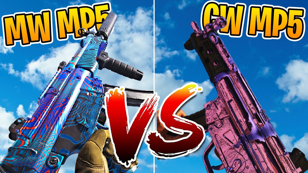Whats Better?! MW MP5 VS CW MP5 Warzone Stats!
