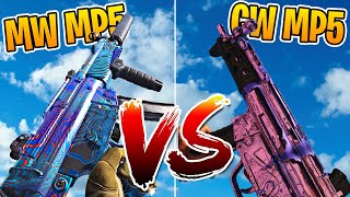 Whats Better! MW MP5 VS CW MP5 Warzone Stats!
