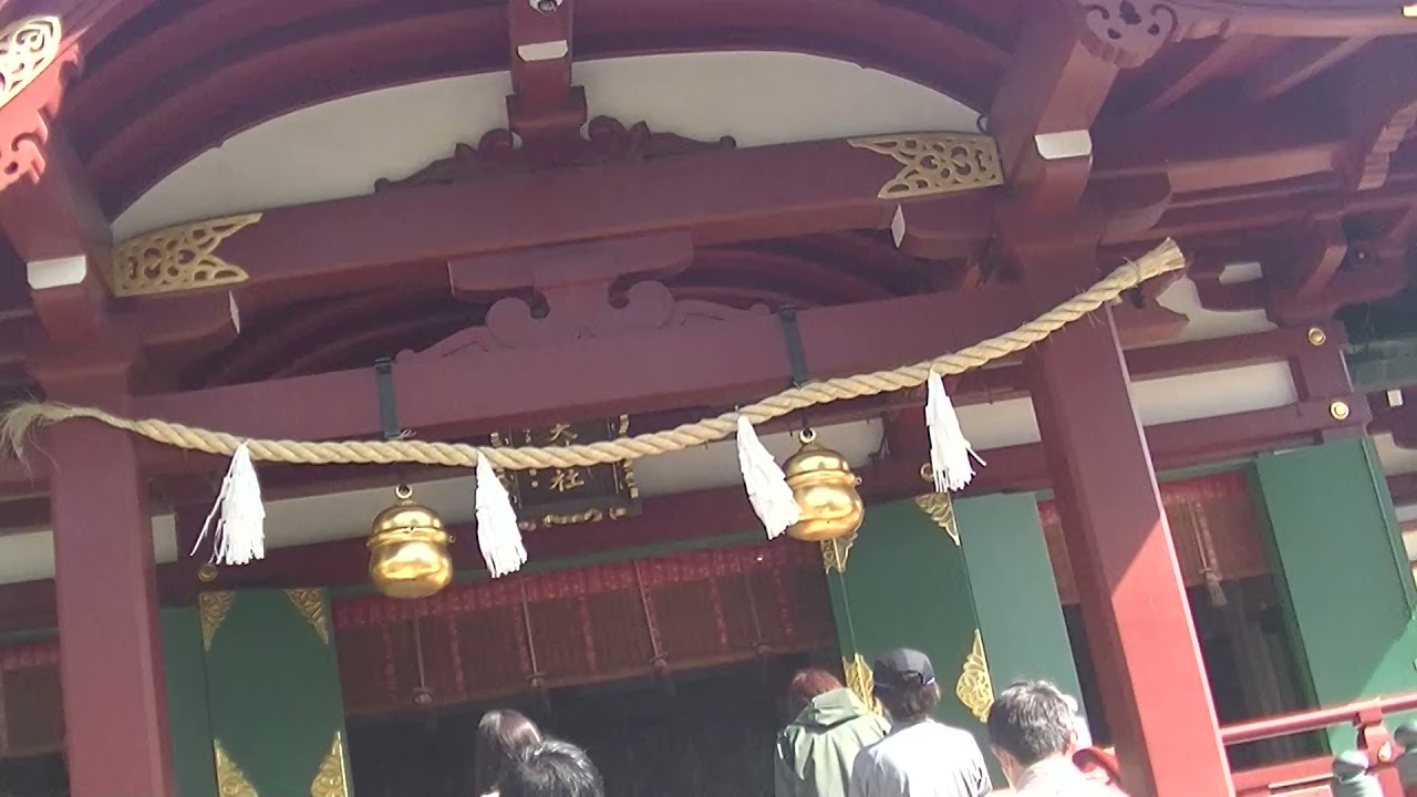 ４月18日朝8時 亀戸天神藤まつり風景 Youtube