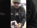 Ice Cube signing autotaphs at lax airport