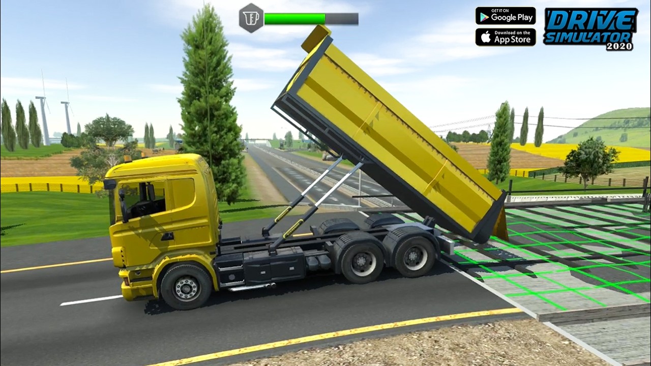 Bridge Project | Heavy Dump Truck Loading Guide (Dive Simulator 2020)