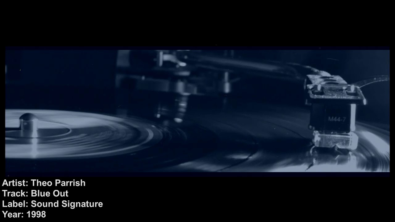 Theo Parrish - Blue Out (Sound Signature)