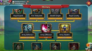 Lord Mobile How many Technolabes need to unlock Military T4 tiers
