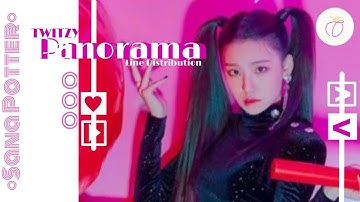 How would Twice & Itzy sing PANORAMA by Iz*One | Line Distribution | Sana Potter