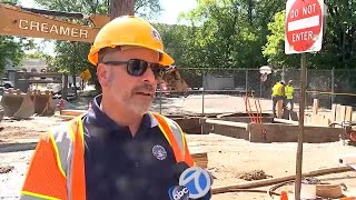 Repair work continues on another water main break in Paterson