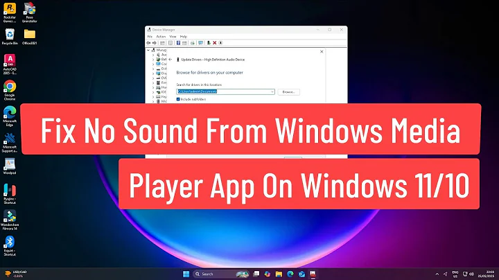 Fix No Sound From Windows Media Player App On Windows 11/10