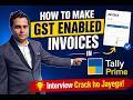 How to make GST Bills in Tally Prime?
