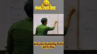 Success Coaching Point All In One – Weekly Time Table* Physics | Chemistry | Maths Class Schedule