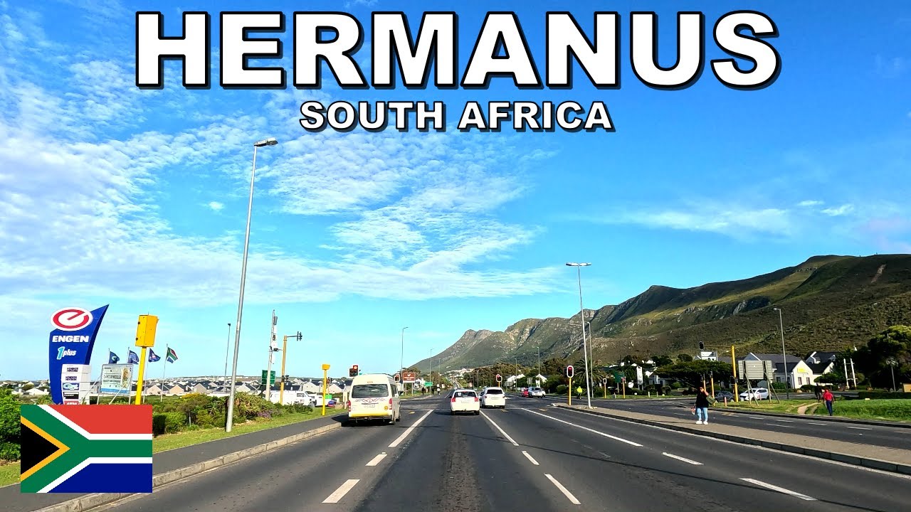 DRIVING through HERMANUS in SOUTH AFRICA * 4K (60fps)