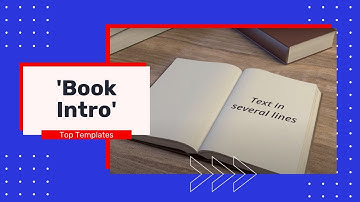 Book Intro Animation Template Created On Viddyoze | Create Marketing Videos