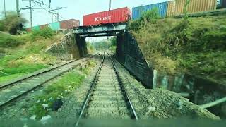 Kalyan jn to karjat complete train journey || vistadome coach view || 11007 Deccan exp