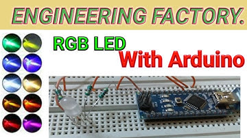 Creating multiple colors using RGB LED With Arduino nano.