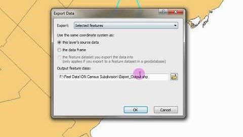 How to Export to a New Data Layer in ArcMap 10