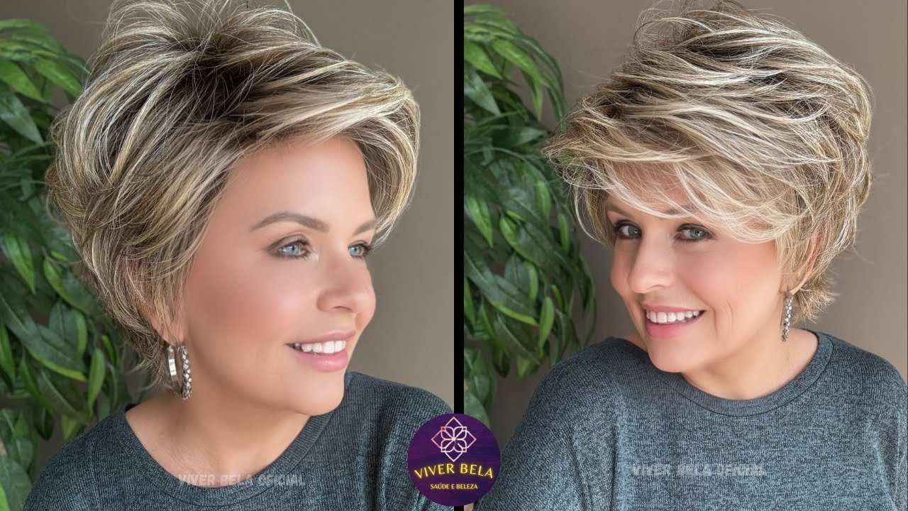 TOP 10 CORTES DE CABELO CURTO FEMININO +50 ANOS TENDÊNCIA 2024 - YouTube