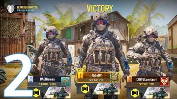 Call Of Duty: Mobile - Gameplay Walkthrough Part 2 Deathmatch (Android iOS)
