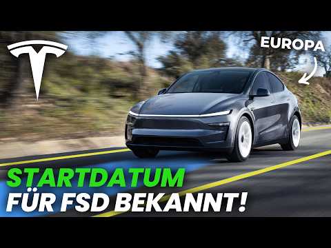 Tesla nennt potentielles Startdatum für FSD in Europa!