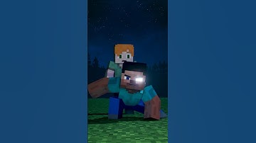 Herobrine vs Steve | Minecraft Animation #minecraft #minecraftshorts #herobrine