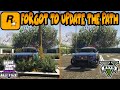 When updating the Casino R★ forgot to update the parking lot paths (GTA V)