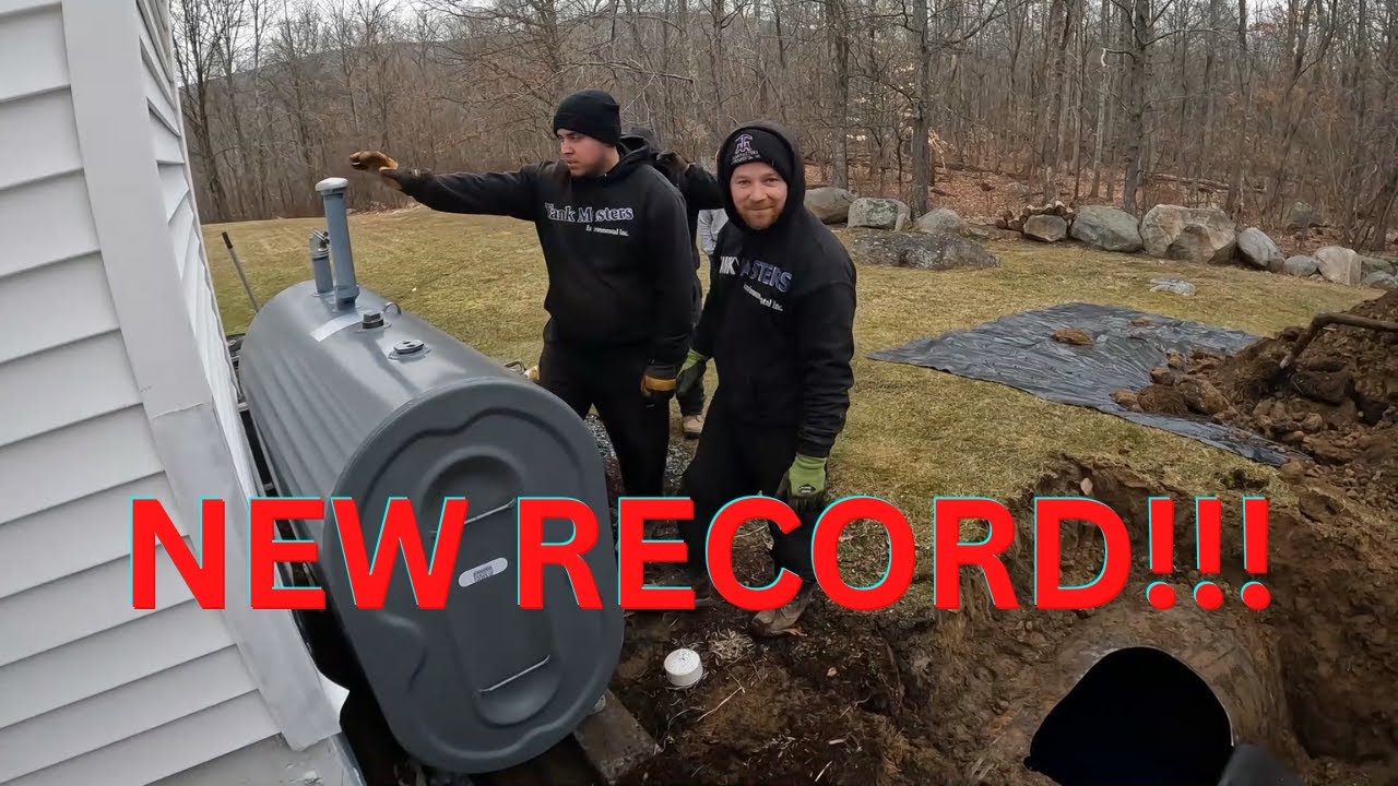 Underground Removal And Aboveground Install Under 2 hrs. YouTube