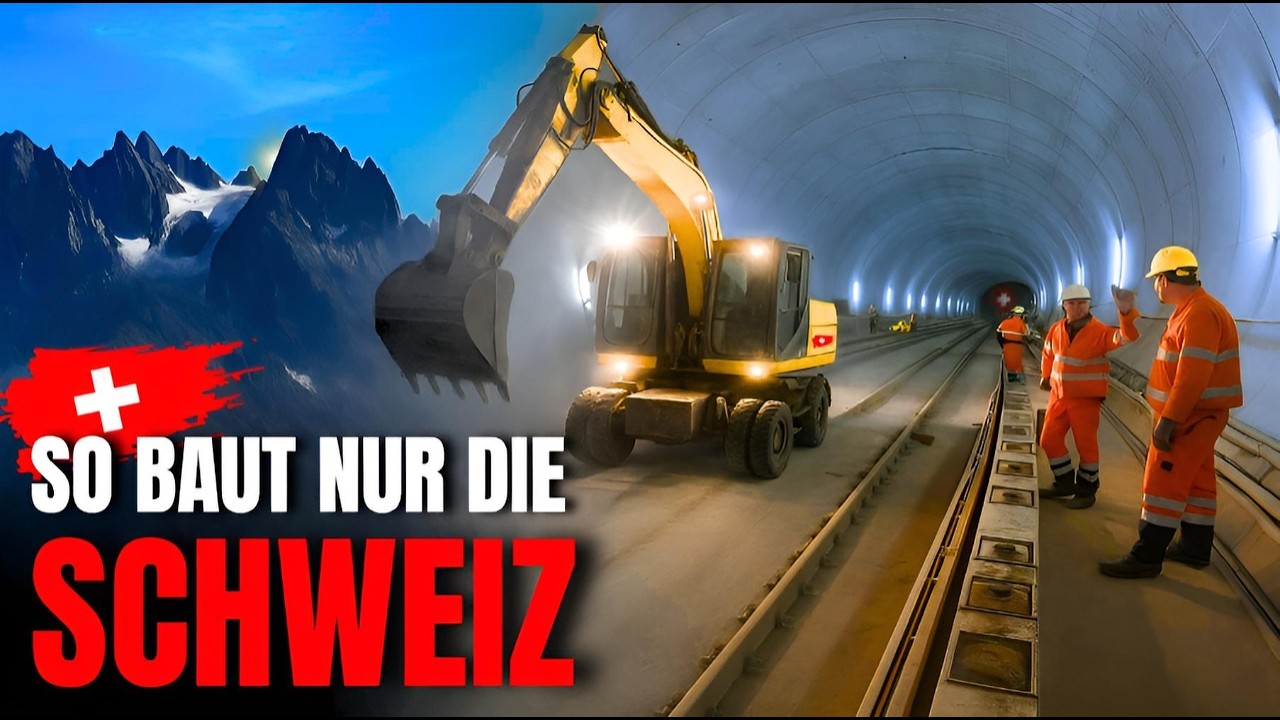 Schweiz baut die ZUKUNFT – Die größten Bauprojekte 2025!