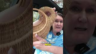 Thrift Flip Gold: $4 Basket Sells for $50! #shorts