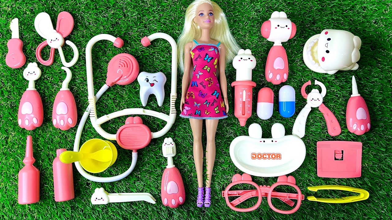 Disney Princess Doll Playset | Frozen Elsa, Anna, Belle, Ariel and more! | ASMR Unboxing MATTEL Doll